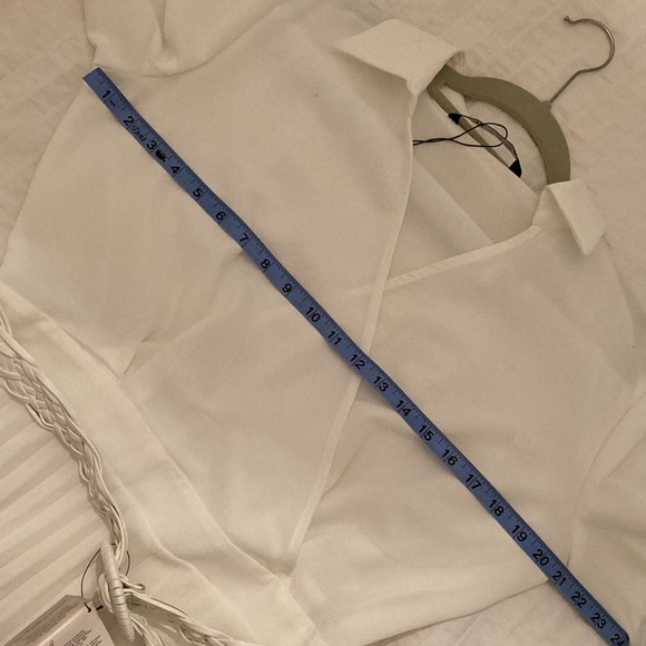 ZARA WOMAN WHITE PLEATED MIDI BELTED DRESS SIZE L REF:2298/178 NWT - Picture 11 of 12